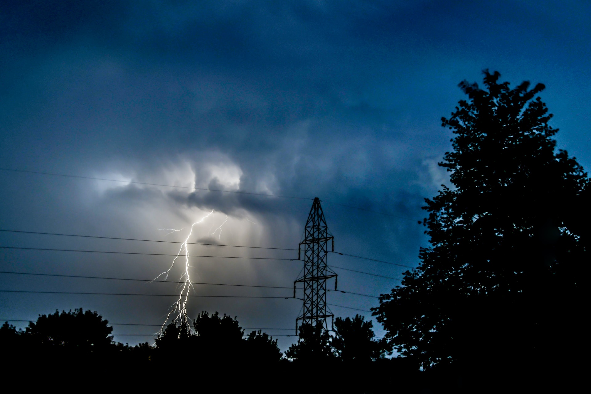 Thunder Storm with Lightening